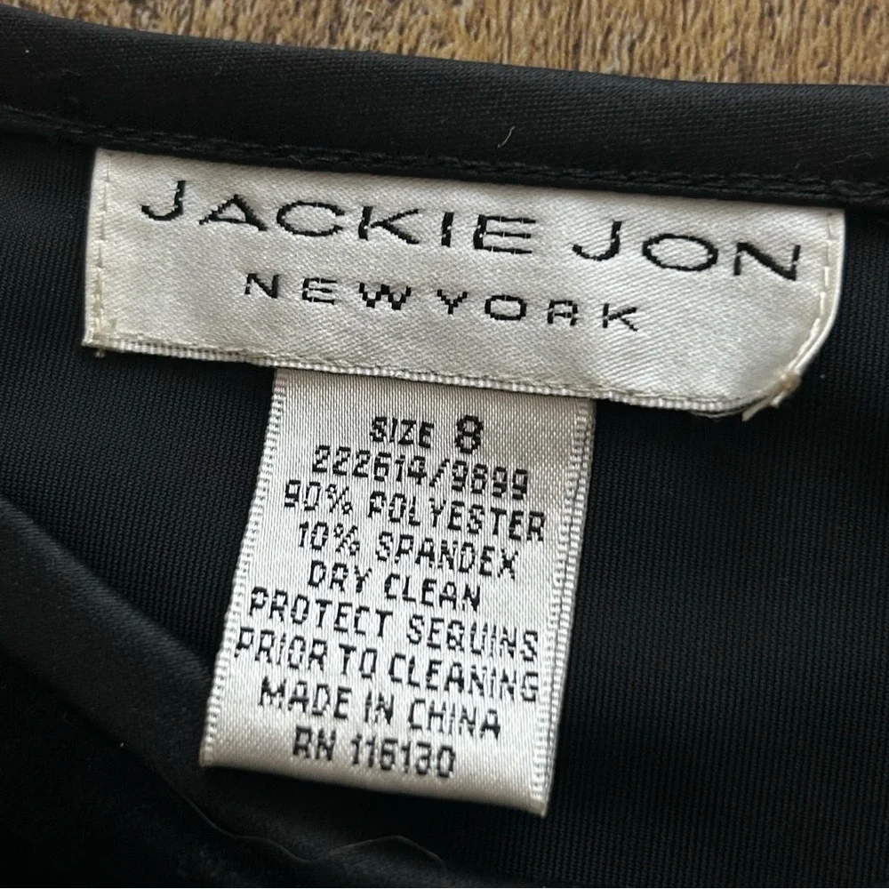 DEADSTOCK VINTAGE Y2K JACKIE JON Velvet Sequin Midi Skirt